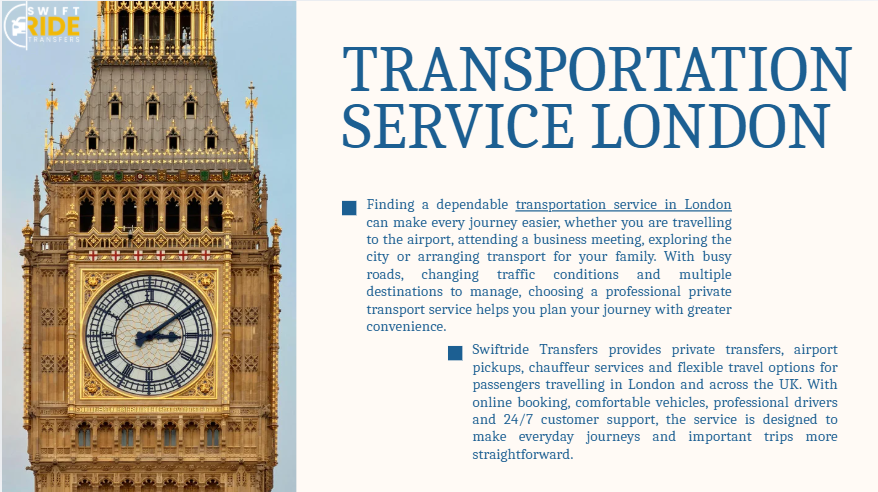 Transportation Service London